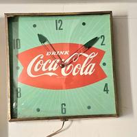 OROLOGIO COCA COLA ORIGINALE 1957 FUNZIONANTE