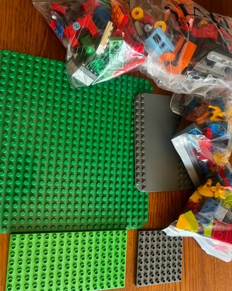 Lotto LEGO DUPLO originale misto pezzi cantiere