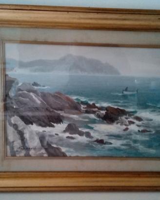 Dipinto olio su tela di S. Seassaro.