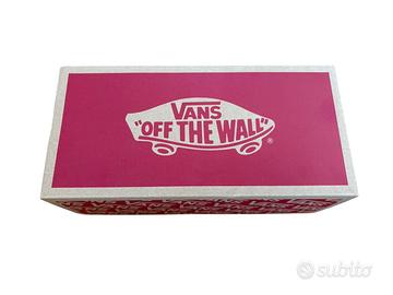 Vans sneakers bambina nr. 33 rosa perfette con sca