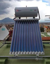 Pannello solare termico 200 litri - heat pipe