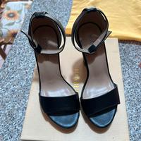 scarpe aperte con tacco