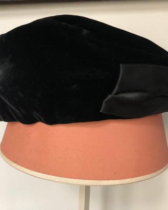 Cappello vintage velluto