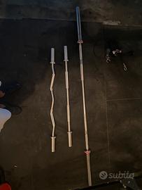 Set bilancieri da 220cm, ez e 150cm