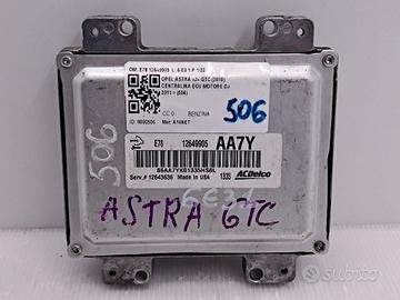 CENTRALINA MOTORE OPEL Astra J 12649905 benzina 13