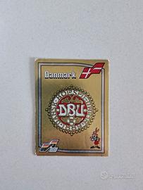 Figurina Panini Euro 88 - 104 Scudetto Danimarca