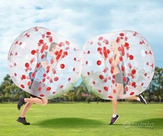 2 Palloni Bubble Soccer gonfiabili giganti
