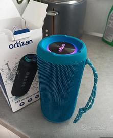 speaker cassa bluetooth portatile ortizan x10 24w