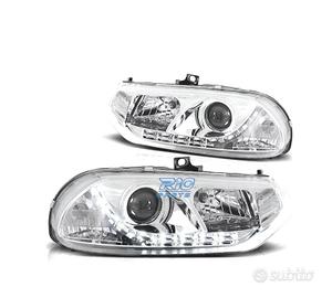 FARI ALFA ROMEO 156 97-03 LUCE DIURNA FONDO CROMAT
