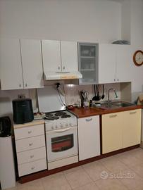 Mobile cucina con il forno elettrico funz.