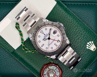 Rolex Explorer II Ref. 16570 White Dial Full Set
