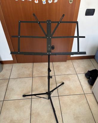 Leggio musicale Proel RSM300 pieghevole con borsa