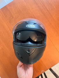 Casco integrale Premiere Phase doppia visiera nero