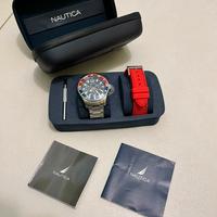 Originale Nautica Cronografo Uomo Acciaio