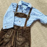 Lederhose set per bambini NUOVO