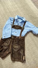 Lederhose set per bambini NUOVO