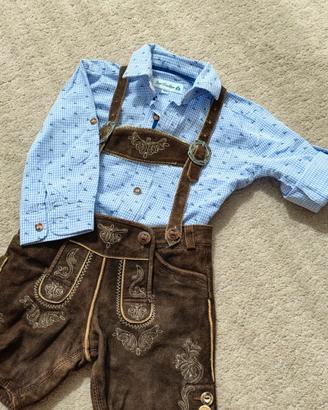 Lederhose set per bambini NUOVO