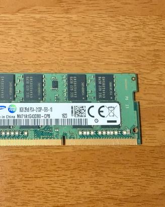 8GB Ram DDR4 Samsung