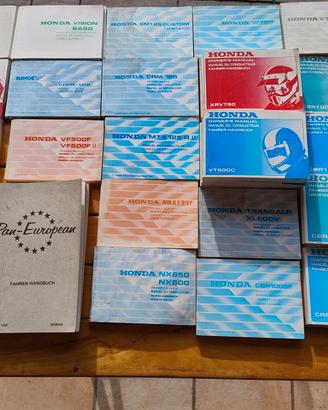 libretto uso e manutenzione Honda