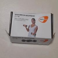 manubri in neoprene 1kg