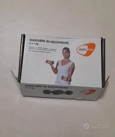 manubri in neoprene 1kg