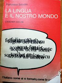 libro LA LINGUA DEL NOSTRO MONDO