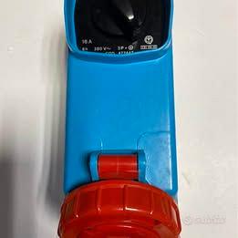 Presa Interbloccata Palazzoli con base porta fusib