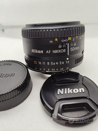 Obiettivo Nikon AF Nikkor 50mm f/1.8D Perfetto