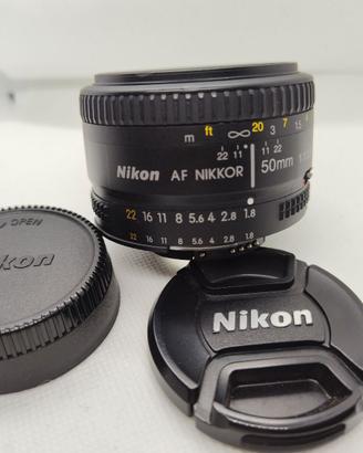 Obiettivo Nikon AF Nikkor 50mm f/1.8D Perfetto