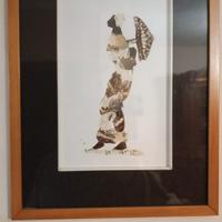 Quadro con ali di farfalle 