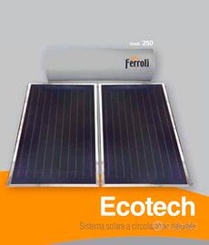 Sistema solare termico FERROLI F250 completo
