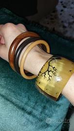 Bracciali legno 