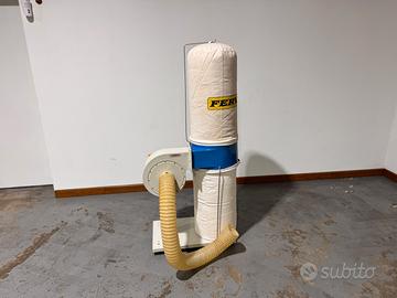 Aspiratore per falegnameria Fervi 0756