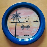 Piatto in ceramica