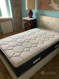 Letto completo contenitore materasso memory