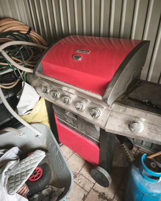 barbecue a gas 5 fuochi 