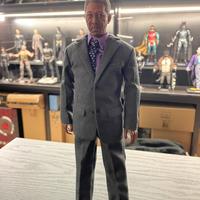 Morgan Freeman in Lucius Fox Batman di nolan 1:6