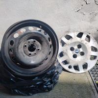 cerchi ferro fiat punto 