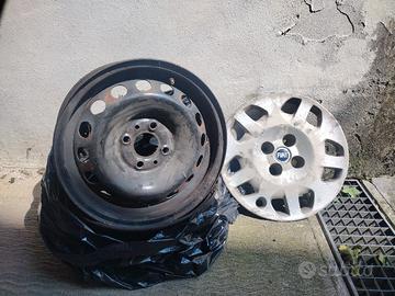 cerchi ferro fiat punto 