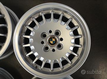 Cerchi in lega 6x14 4x100 ET35 ORIG. BMW S2 E30 82