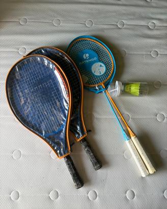 Racchette tennis e volano