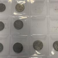 4 x 1 Lira 1940 - 50 c  1939/1942 - 20 c 1940/43