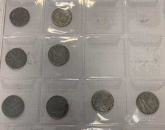 4 x 1 Lira 1940 - 50 c  1939/1942 - 20 c 1940/43