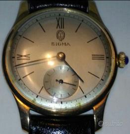 Orologio oro Sigma vintage anni 60