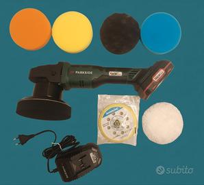 Lucidatrice rotorbitale professionale PARKSIDE kit