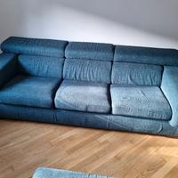 Divano- letto usato Poltrone Sofà con Pouf 