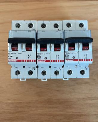 Magnetotermico bticino C10 F810N/10 C16 F810N/16