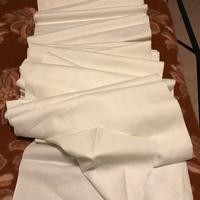 Scampolo puro lino bianco (altez. cm. 238 x 1000)