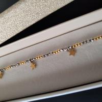 Bracciale in argento 925 con stelline