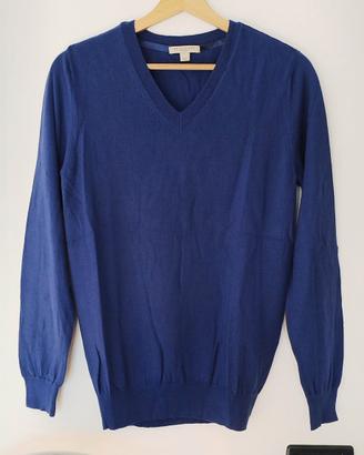 Maglione Burberry 100% extra fine lana Merino